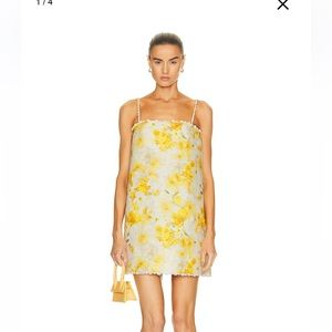 Zimmermann wonderland shell shift dress size 1